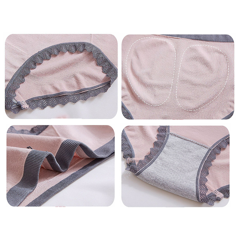 Hipster Seamless Cotton Panties Women Ecofriendly Midwaist Sustainable
