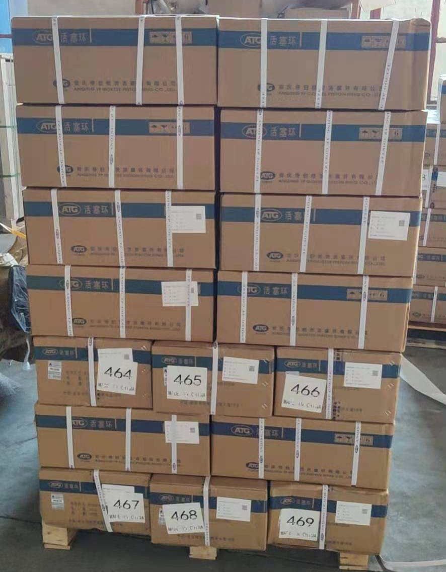 High Temperature Resistance 140mm Piston Ring Kit for Komatsu 6d140 Excavator Diesel Engine Engine ZZ4203 Retrofit/Upgrade