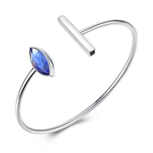 Quality Blue Diamond Sterling Silver Jewelry Bracelets wholesale