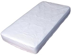 Quality Hotel White Waterproof Mattress Protector Cover with Four Corner Anchor Straps wholesale