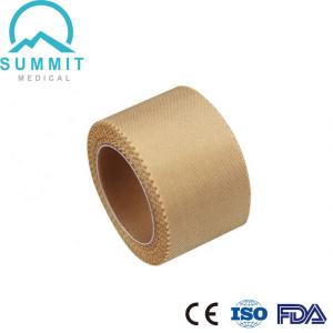 Quality 2.5cmX5m Tan Silk Surgical Adhesive Plaster With Plastic Spool wholesale