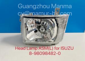 Quality 8-98098482-0 ISUZU Truck Parts Head Lamp ASM For NPR NLR NMR NNR NQR wholesale