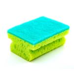 Customized Kitchen Cleaning Sponge Polyester Heavy Duty Scrub Sponge