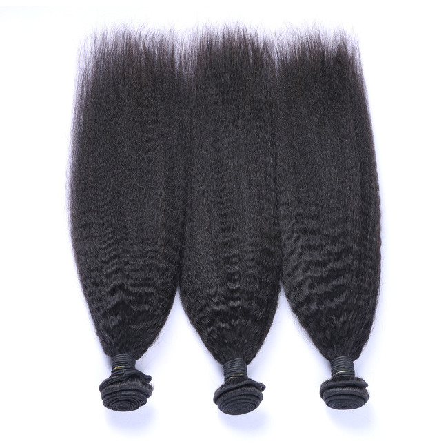 Full One Donor Raw Virgin Bundles Yaki Wig Human Hair Extension ODM