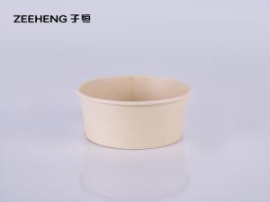 Quality Large Bamboo Rice Bowl Snack Bowls Bamboo Paper Soup Bowls wholesale