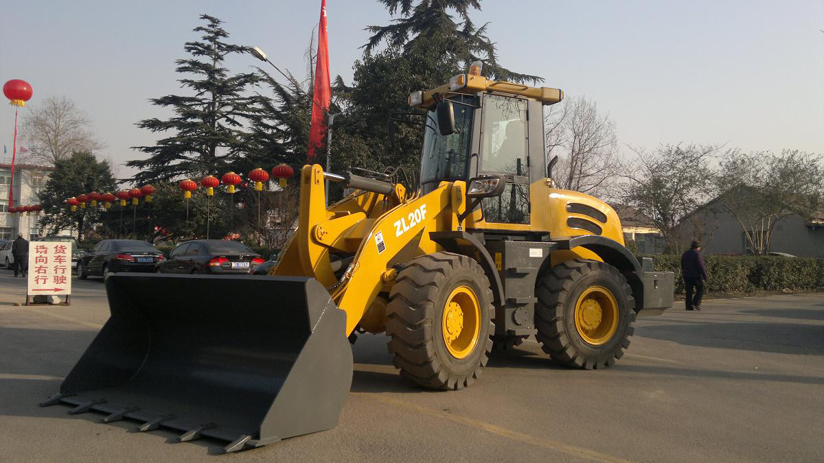 2 TON MINI WHEEL LOADER - ZL-20F/1 m3 bucket/4X4 Four-wheel full hydraulic drive/CE certificate/cummins engine