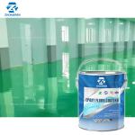 OEM Blue Green Colorful Floor Epoxy Paint For Parking Lots Eviromental Friendly