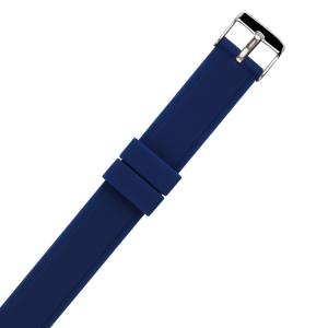 Quality ODM One Piece Silicone Watch Bands , Flat 18mm Rubber Watch Strap wholesale