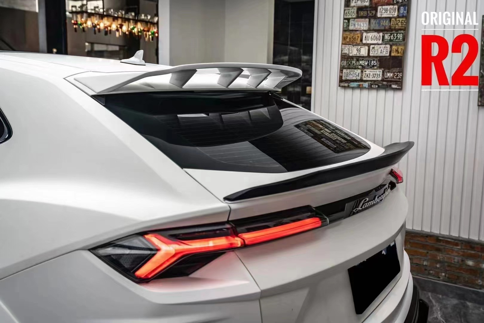 Auto Parts for Lamborghini URUS Body Kit URUS Upgrades PRIOR Style Front Shovel Diffuser Spoiler Wide Body Kit