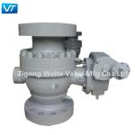 8" 3 Pieces Class 1500 Ball Valve Carbon Steel High Pressure