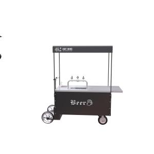 Quality Ice Cream Disc Brake Stainless Steel 300kg Beer Bike Cart wholesale