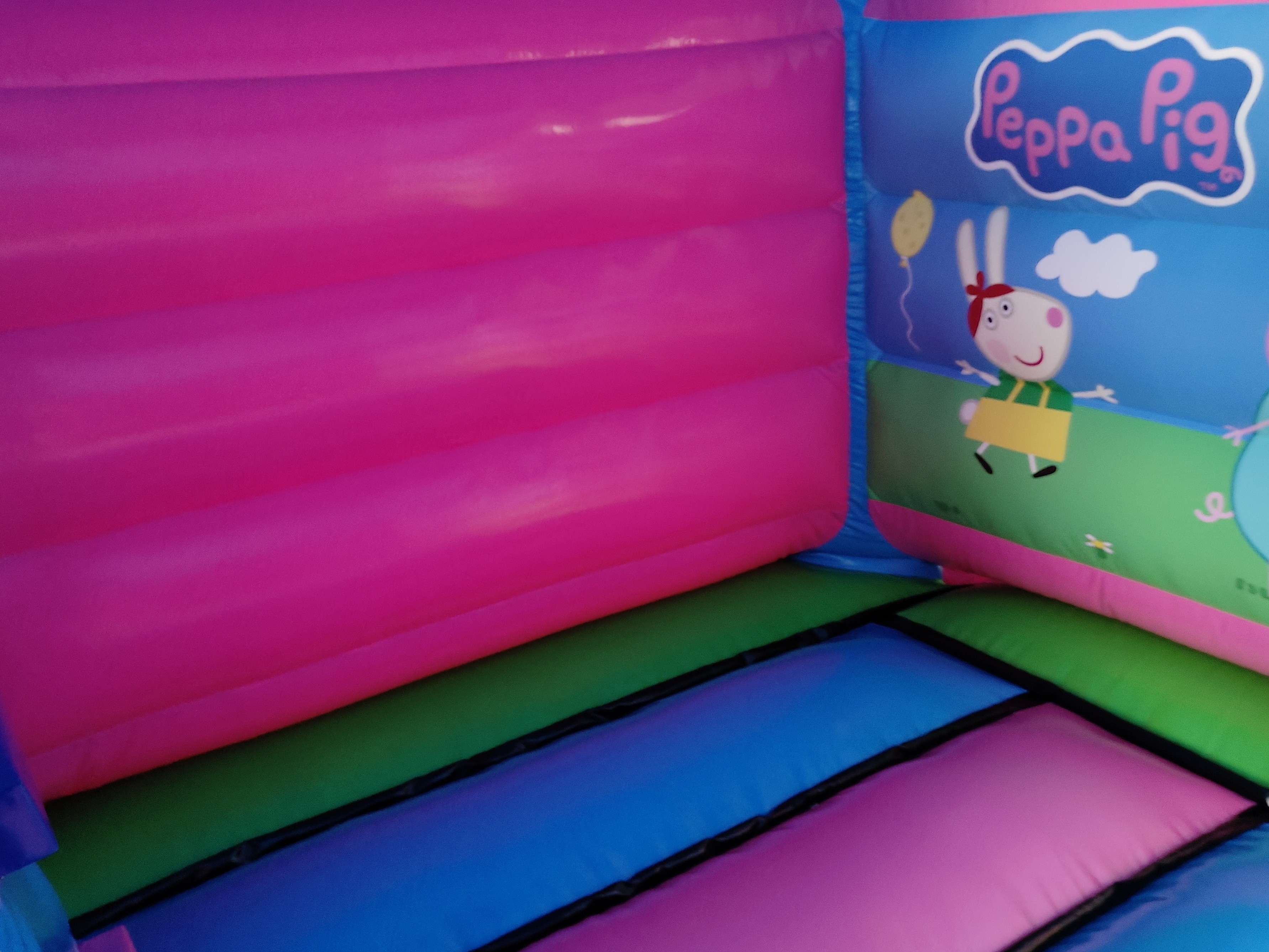 Commercial Outdoor Bouncer Infant Games Peppa Pig Cartoon Inflatable Bounce House With Slide Inflatable Combo For Kids