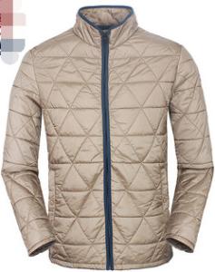 Quality Regular Sleeve Length Thin Mens Puffer Jacket , Polyester Lining Mens Light Down Coat wholesale