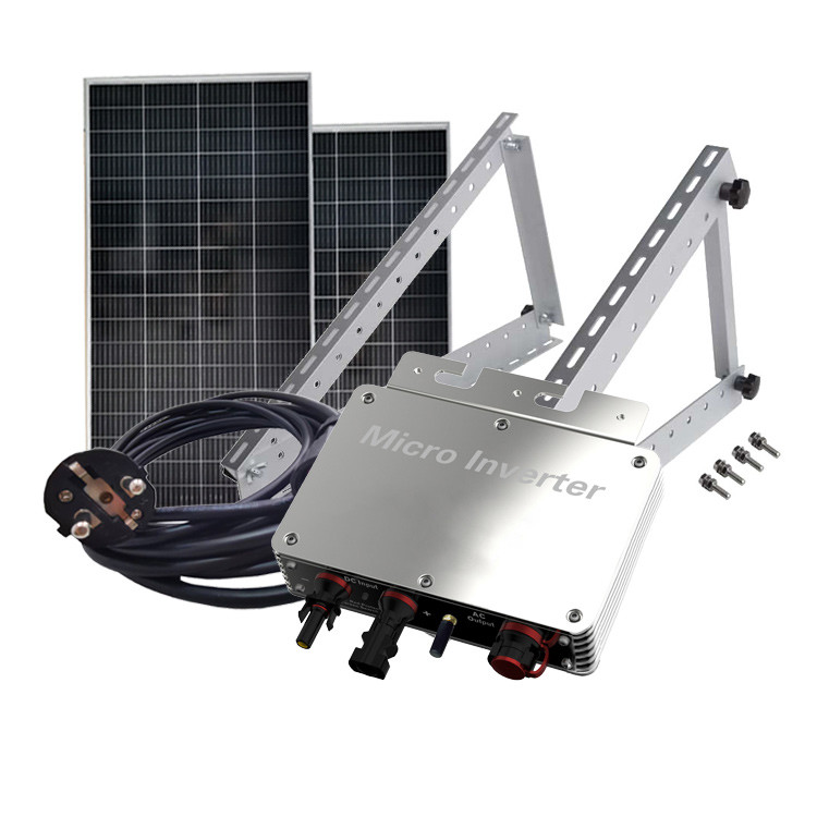PV Micro On Grid Inverter 350w Built In Solar Panels With Microinverters