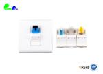 1 Core ABS Plastic Outdoor Fiber Termination Box High Safety Fiber Optic Socket