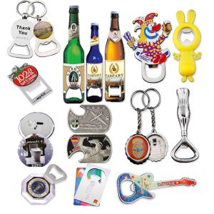 Quality Musical Beer Opener Keychain Stainless Steel Material OEM/ODM Available wholesale