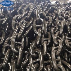 Quality IACS Approved Factory Black Painted R3 Offshore Mooring Chain wholesale