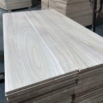 Solid Wood Paulownia Board for Furniture Bleached Paulownia Wood Moisture