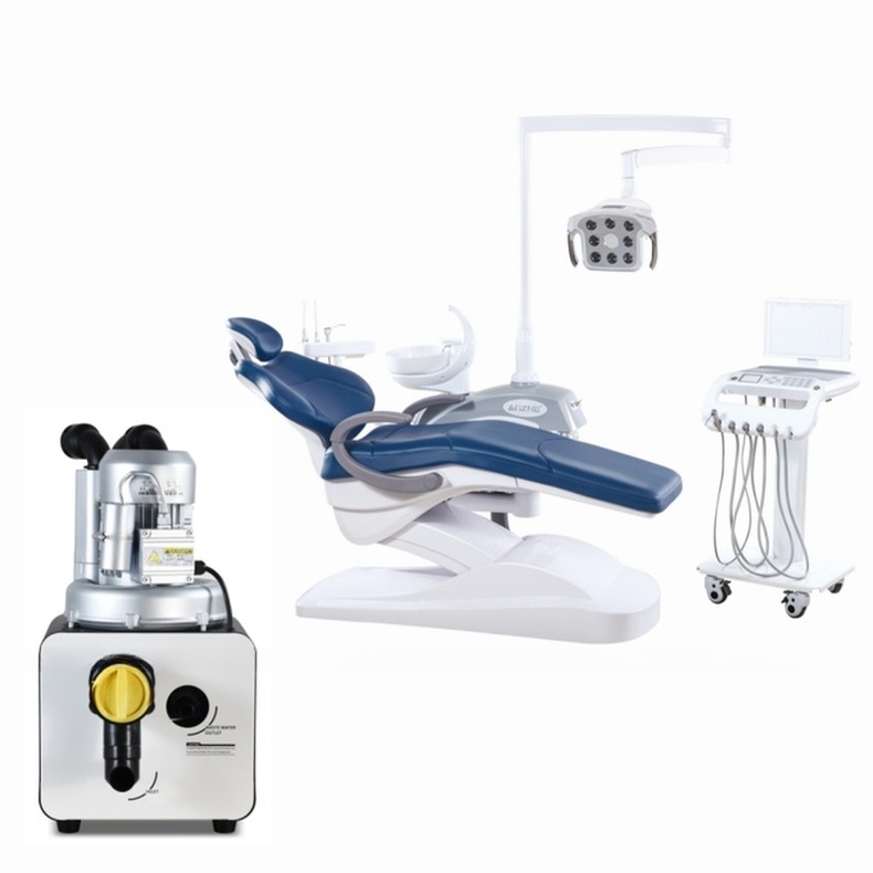 Dental Equipment Surgical Aspirator Suction System Clinic Portable Dental Unit Suction Machine For 4 Dental Units