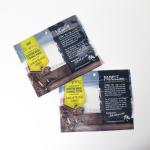 Transparent Fishing Laminated Plastic Worm Bags With Hanger Hole