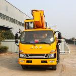 Customized Diesel Telescopic Boom Bucket Truck Aerial work Truck High-altitude