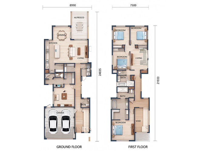 Modular Wooden Prefabricate House Kit Home Luxury Villa
