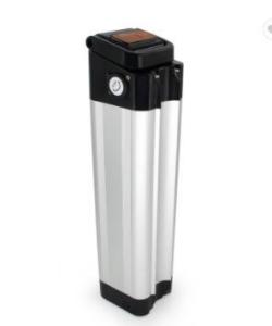 Quality Silver Fish Lithium Ion E Bike Battery Replacement Rechargeable Down Tube 36V wholesale