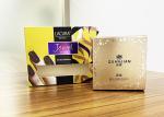 300g Cardboard Foldable Cosmetics Gold Foil Stamped Boxes