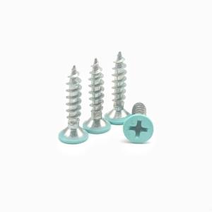 Quality Processing baking paint white stainless steel screw decoration wood screw color baking paint Self-tapping screw wholesale