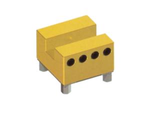 China H13 Precision Connector Mold Parts Tooling Fixture Monoblock Electrode on sale