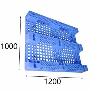 Quality HDPE Blue Rackable Plastic Pallets 1200X1000Mm Acids Resistant wholesale
