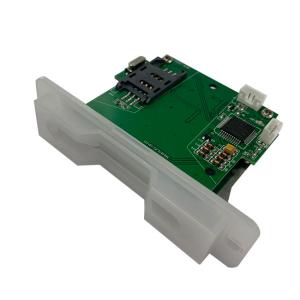 Quality Manual Insert 60mA RS232 Semi Transparent Bezel IC Card Reader wholesale