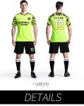 Football Custom Soccer Jerseys Multiple Size Refreshing Sweat Absorption Surface
