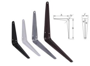 Quality Durable Furniture Support Brackets , Iron Corner Brackets For Wardrobe Shelf wholesale