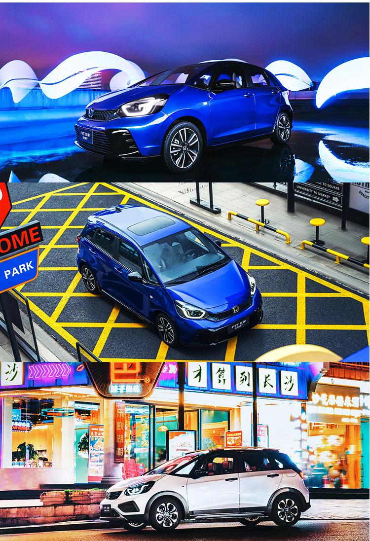 Affordable Hon-da Fit Compact 2WD 1.5L CVT Gasoline Car 2023 Left Hand Drive
