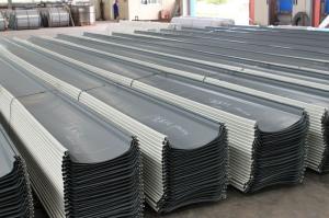 Quality Hot Dip Galvanized / Rolling Metal Roofing Sheets With Electric Welding wholesale