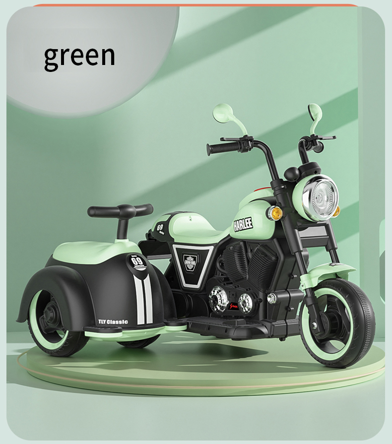 Battery Operated Music Early Education Story Ride On Electric Motorcycle Car for Kids