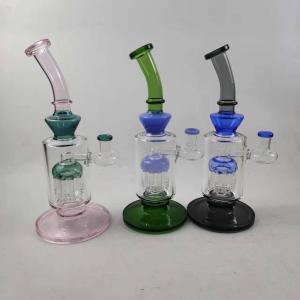 Quality Smoking Water Borosilicate Glass Shisha Pipe Shisha Heavy Neck 12Inch wholesale