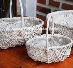 2016 wicker handle basket wicker food basket