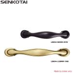 Craftsman Cabinet Pull -Brass Furniture Handle, 96mm Screw Spacing for Kitchen