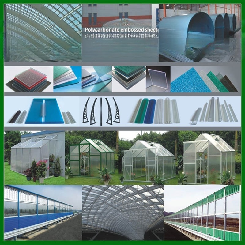 3mm-18mm Polycarbonate Hollow Sheet Durable and Versatile with anti-UV for Greenhouse Roofing and More