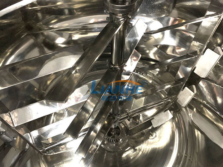 High Shear Homogenizing Vacuum Emulsifier Mixer Lotion Emulsifying Machine