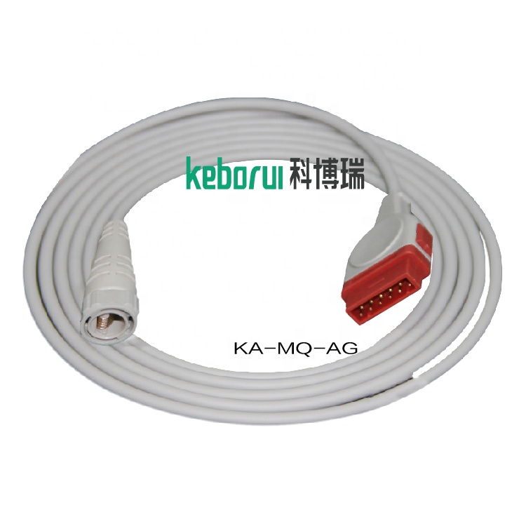 Superior Quality IBP Adapter Cable Compatible GE/ Maruqette Monitor To Argon Transducer