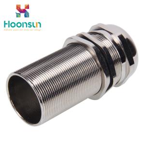 Quality PG13.5 Metal Length Type Brass Cable Gland Water Proof With Nylon Claw wholesale