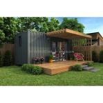 Expandable Container Wall 50/75/100mm Wave Sandwich Panel for Outdoor 20ft and