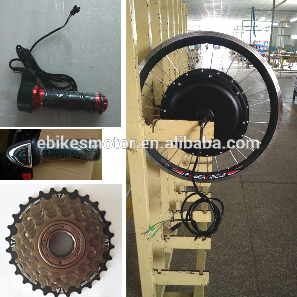 Easy install & popular electric bicycle conversion kit, 2000W front hub motor
