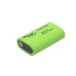 BAIDUN Green Lithium Ion Battery Packs 3.7v 5300mAh 93g
