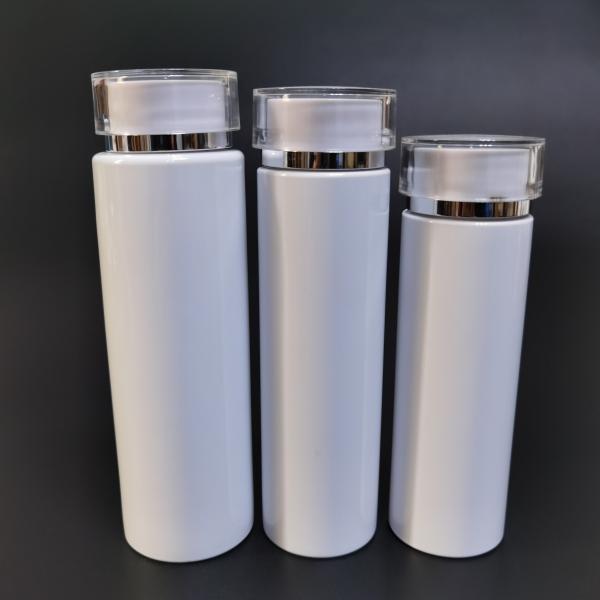Manufactory Direct 120ml Plastic Cosmetic Container White Lotion Bottle for Skin