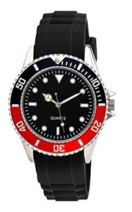 Quality Gents Ombre Silicone Quartz Watch Luminous Dial FCC Mens Silicone Band wholesale