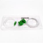 Wall Mount 2x8 Fiber Optic Splitter Casette Type High Performance Single Mode